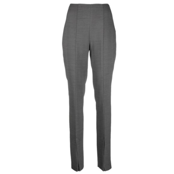 POLO RALPH LAUREN High-waisted Split-hem Leggings In Grau Size 6 - Picture 2 of 5